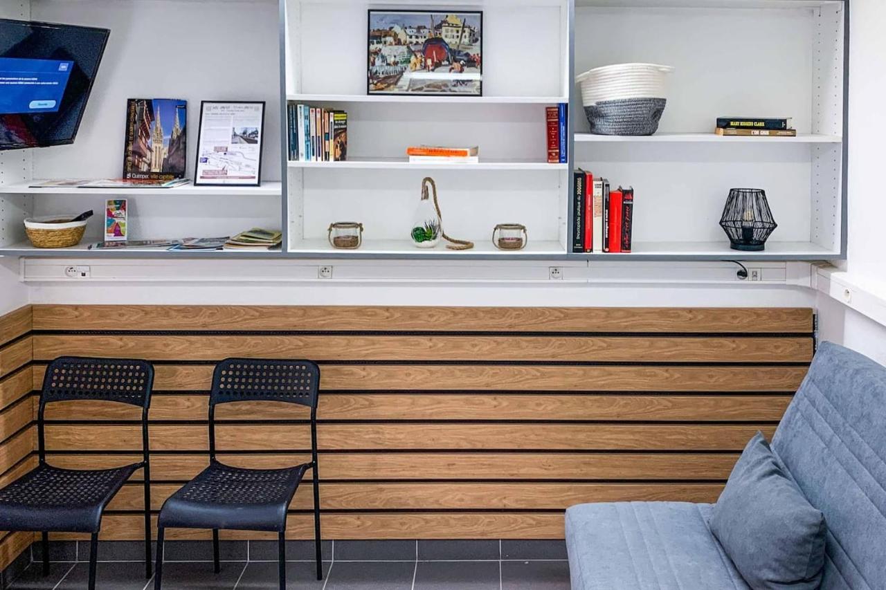 Cosy Appartement Hyper Centre-Ville Quimper Esterno foto